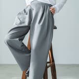 ツータックストレートパンツ ワイドパンツ レディース | mili an deni | 詳細画像14 