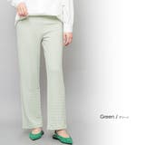 楊柳風ジャガードワイドパンツ ロング丈 M | mili an deni | 詳細画像5 