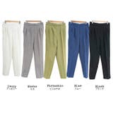 センタープレステーパードパンツ ストレッチ ロング丈 | mili an deni | 詳細画像27