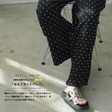 セルフカット プリーツパンツ レディース | mili an deni | 詳細画像3 
