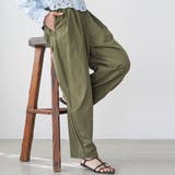 タックコクーンチノパンツ レディース パンツ | mili an deni | 詳細画像7 