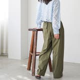 タックコクーンチノパンツ レディース パンツ | mili an deni | 詳細画像8 