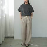 ストライプ イージーパンツ レディース | mili an deni | 詳細画像8 