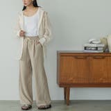 ストライプ イージーパンツ レディース | mili an deni | 詳細画像9 