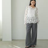 ストライプ イージーパンツ レディース | mili an deni | 詳細画像12 