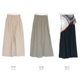 スカーフ付き ミリタリーワイドパンツ ロング丈 | mili an deni | 詳細画像23 