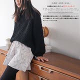 フラワージャガードショートパンツ ショート丈 ボトムス | mili an deni | 詳細画像2