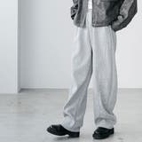 スウェットカーブパンツ ロング丈 イージーパンツ | mili an deni | 詳細画像12 