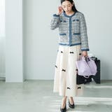 リボン付き フレアスカート レディース | mili an deni | 詳細画像14 