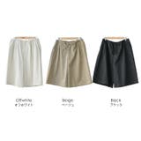 ウエストタック ツイルショートパンツ レディース | mili an deni | 詳細画像21 