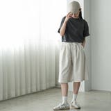 ウエストタック ツイルショートパンツ レディース | mili an deni | 詳細画像9 