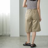 ウエストタック ツイルショートパンツ レディース | mili an deni | 詳細画像12 