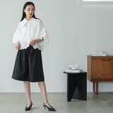 ウエストタック ツイルショートパンツ レディース | mili an deni | 詳細画像18 