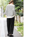 タックパンツ ワイドパンツ ロング丈 | mili an deni | 詳細画像11 