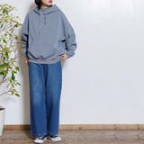 ハイウェストセミワイドパンツ デニムパンツ ジーンズ | mili an deni | 詳細画像16