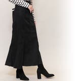 起毛ツイルレースアップスカート マーメイドスカート ロング丈 | mili an deni | 詳細画像6