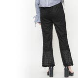 レースニットソーフレアパンツ ロング丈 M | mili an deni | 詳細画像6