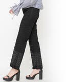 レースニットソーフレアパンツ ロング丈 M | mili an deni | 詳細画像7