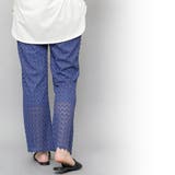 レースニットソーフレアパンツ ロング丈 M | mili an deni | 詳細画像15