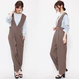 両Vゆったりサロペット コンビネゾン サロペット | mili an deni | 詳細画像10 