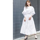 ギャザーマキシフレアスカート 綿100% マキシ丈 | mili an deni | 詳細画像7 