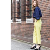 センタープレステーパードパンツ ロング丈 ボトムス | mili an deni | 詳細画像8 
