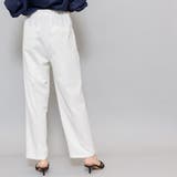 センタープレスセミワイドパンツ ロング丈 ボトムス | mili an deni | 詳細画像7 