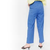 センタープレスセミワイドパンツ ロング丈 ボトムス | mili an deni | 詳細画像9 