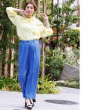 センタープレスセミワイドパンツ ロング丈 ボトムス | mili an deni | 詳細画像10 