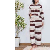 ボーダープードルシャギーセットアップ 上下セット シャギー | mili an deni | 詳細画像16 