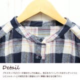 チェックシャツ ワンピース 長袖 | mili an deni | 詳細画像4 