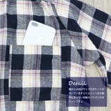 チェックシャツ ワンピース 長袖 | mili an deni | 詳細画像5 