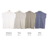 シャツワンピース 麻調 サイドスリット | mili an deni | 詳細画像11 