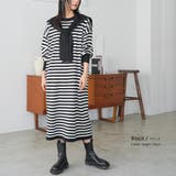 セーラーニットワンピース ナイロンニット セーラーニット付き | mili an deni | 詳細画像12 