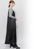 ヴィンテージサテンキャミワンピース ノースリーブ ロング丈 | mili an deni | 詳細画像11 