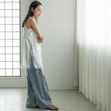 胸元レース サテン キャミワンピース | mili an deni | 詳細画像9 