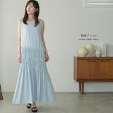 アシンメトリー シャーリング ワンピース | mili an deni | 詳細画像10