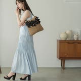 アシンメトリー シャーリング ワンピース | mili an deni | 詳細画像14