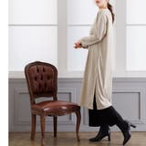 シアバター加工裏微起毛サイドスリットワンピース ドロップショルダー 暖かい | mili an deni | 詳細画像10