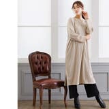 シアバター加工裏微起毛サイドスリットワンピース ドロップショルダー 暖かい | mili an deni | 詳細画像12
