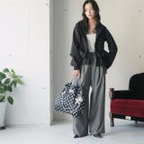 裾フリル ジップアップパーカー レディース | mili an deni | 詳細画像15
