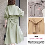 2WAYカラーボリュームスリーブコート ボリューム袖 スプリングコート | mili an deni | 詳細画像5