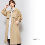 2WAYカラーボリュームスリーブコート ボリューム袖 スプリングコート | mili an deni | 詳細画像9