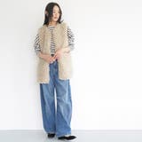 プードルフェイクファーベスト ファー ノーカラー | mili an deni | 詳細画像8