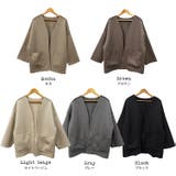 フェイクリングリバーシブルトッパー 両面着用可能 長袖 | mili an deni | 詳細画像20