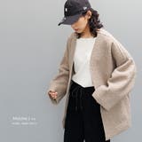モカ | フェイクリングリバーシブルトッパー 両面着用可能 長袖 | mili an deni