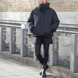 袖ボリュームショート中綿ジャケット ファイバーダウン 防寒 | mili an deni | 詳細画像11 