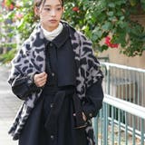 アレンジカラーシングルロングコート フェイクウール ウールタッチ | mili an deni | 詳細画像10 