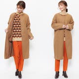 裏ボアボンディングフリースコート チェスター ノーカラー | mili an deni | 詳細画像9
