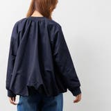 レディース ブルゾン 撥水加工裾バルーンジップアップブルゾン | mili an deni | 詳細画像8